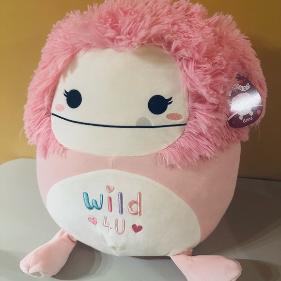 Nwt 16" Brina Squishmallows Bigfoot - Picture 6 of 7